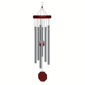 1pc Memorial Wind Chimes Outdoor Large Deep Tone, Wind Chime Outdoor Sympathy Wind-Chime Personalized With 6 Tuned Tubes, Elegant Chime For Garden Pat