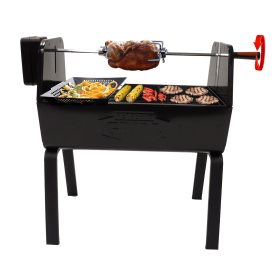 Charcoal Portable Rotisserie BBQ Grill