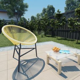 Patio Acapulco Chair Poly Rattan Beige