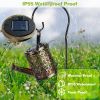 Solar Watering Can Powered String Light Hollow LED Watering Can Light Garden Fairy Decoration