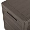 Patio Storage Box Brown 45.7"x17.3"x21.7"