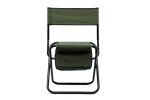 Set of 3, Folding Outdoor Table and Chairs Set for Indoor, Outdoor Camping, Picnics, Beach,Backyard, BBQ, Party, Patio, Black/Green