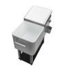 Outdoor 80QT Rolling Party Iron Spray Cooler Cart Ice Bee Chest Patio Warm Shelf