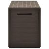 Patio Storage Box Brown 45.7"x17.3"x21.7"