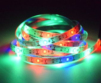 Solar Lights Strip with 90LED (Option: Colorful)