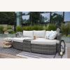 Direct Wicker 4-PC Outdoor Wicker Patio Furniture Sofa Luxury Comfort Wicker Sofa