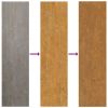 Patio Wall Decoration 41.3"x21.7" Corten Steel Bamboo Design