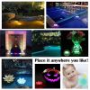 10 LED Submersible Lights Underwater Waterproof Wedding Vase Base Lamp Underwater Night Lamp Outdoor Vase Bowl Garden Party Decoration