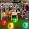 5 CORE Rock Garden Wireless Outdoor Speakers IPx6 Waterproof Weatherproof TWS Bluetooth 5.3 Speaker w Solar & USB Charging 7 LED Lights 6 Hr Playtime